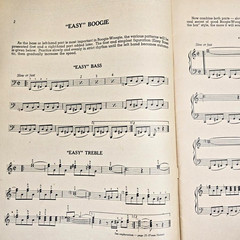 Boogie Woogie Made Easy Piano Course Songbook Eddy Ballantine Music 1941 Vtg