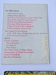 8 Rock Songbooks Hot 101, Bradley Organ, History of Rock, Progressive Rock, etc