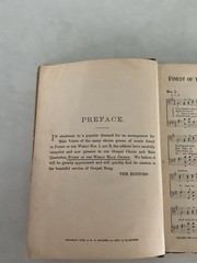 1896 Finest of the Wheat Male Chorus HC Hymnal R. McCabe Publishing RARE