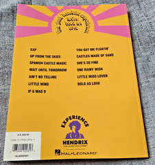 Jimi Hendrix Axis Bold As Love Guitar Tab Tablature Songbook PB Music