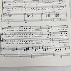Choral Music Of Today No 1 SSA Piano Vocal Pop Songbook Charles Hansen 1960s Vtg