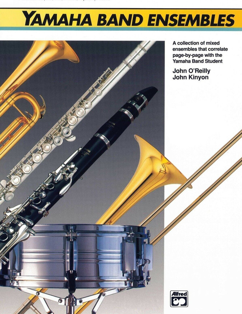 YAMAHA BAND ENSEMBLES FOR TROMBONE BARITONE B.C. TROMBONE MUSIC BOOK 2 BRAND NEW