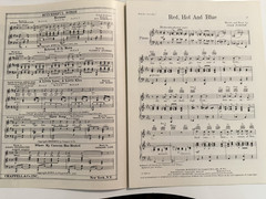 Cole Porter RED HOT AND BLUE 1936 Broadway Sheet Music Lot 5 Merman Hope Durant