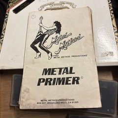 Ultra-Rare 1982-1983 Metal Method Complete Cassette Course Troy Stetina 1st Ed