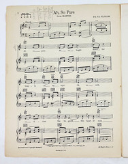 1938 Ah So Pure Sheet Music From The Opera Martha Featured By King&rsquo;s Jesters