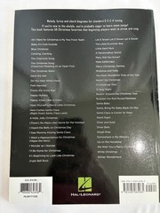Hal Leonard Set of 2 Books First 50 Songs You Should Play on Ukulele & Christmas