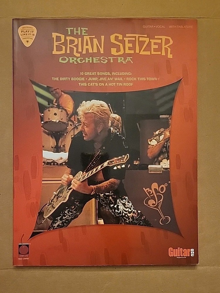 The Brian Setzer Orchestra, Guitar Tablature, Songbook