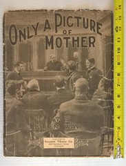 Only A Picture Of Mother Rare 1904 Antique Sheet Music Courtroom Drama Allen Way