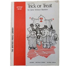 Lot of 3 Halloween / Fall, Early Elementary Piano Solo Sheet Music, Very Good