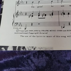 1989 The Unsinkable Molly Brown Vocal Selections / Sheet Music Songbook