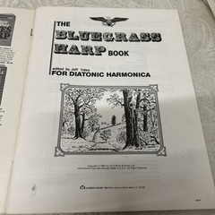 The Bluegrass Harp Book for Diatonic Harmonica 1981 Hansen House
