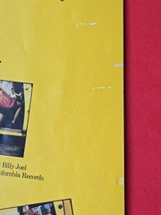Billy Joel Uptown Girl Sheet Music Piano Vocal Guitar Vintage 1983 USA SELLER