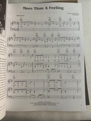 Best of Boston Piano-Vocal-Guitar Guitar Notation Book