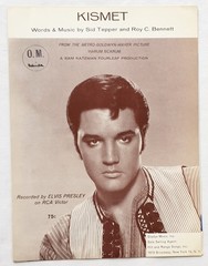Elvis Presley – Kismet (From MGM Film « Harum Scarum ») – 1965 USA Sheet Music