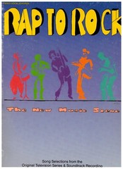 RAP TO ROCK MUSIC BOOK FROM TV SERIES PIANO/VOCAL/CHORDS THE NEW MUSIC SCENE NEW