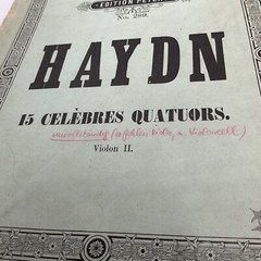 Antique Sheet Music Book Lot HAYDN LOEWE HANDEL Edition Peters Old ****READ