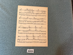 HEY JUDE 1968 THE BEATLES On Apple Records Sheet Music Vintage Maclen 4223