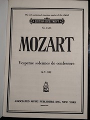 Mozart Choral Vocal Scores Lot of 3: Requiem Mass, Vesperae, and Missa Solemnis