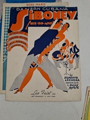 7 VTG Sheet Music Books 1924 &rsquo;25 29 31 35 36 57 Exc Cond 20s 30s Great Graphics