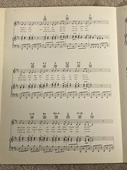 1982 WHEN ALL IS SAID AND DONE Sheet Music ABBA by Benny Andersson Bjorn Ulvaeus