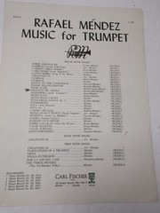 Pedro Mendizabal Granito de Arena for Trumpet & Piano Sheet Music Carl Fischer