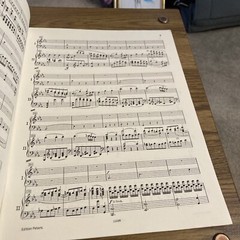 Edition Peters Mozart Konzert Nr 24, C Minor KV 491, 2 pianos 4 Hands Urtext