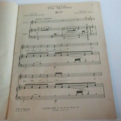 1929 VTG- Humorous Songs MUSIC BOOK~By John Wells~Boston Mass.