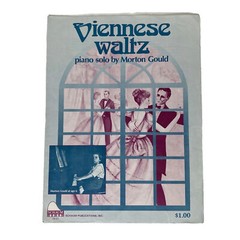 « Viennese Waltz » Vintage 1987 Morton Gould Piano Solo Sheet Music; Schaum Pub.