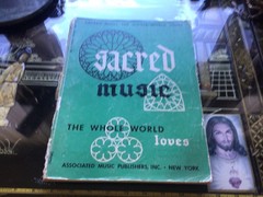 Sacred Music the Whole World Loves Piano Sheet Music Song Book 1944 Wier Albert