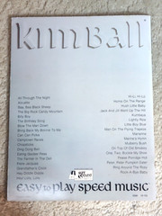 Children&rsquo;s World Kimball Organ Easy-Play Speed Music 1978 song book sheet music