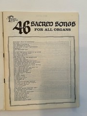 46 Sacred Songs For All Organs Songbook