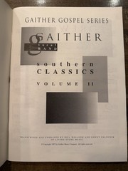 1997 GAITHER VOCAL BAND – SOUTHERN GOSPEL CLASSICS II Songbook Sheet Music pb