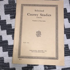 Lot Of 10 Vintage Piano Scores And Studies. Condition Varies