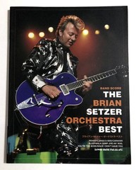 THE BRIAN SETZER ORCHESTRA BEST BAND SCORE JAPAN GUITAR TAB