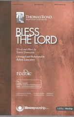 Bless the Lord by Travis Doucette arr. by Adam Lancaster SATB w solo / cong.