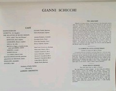 GIACOMO PUCCINI THE TRIPTYCH OPERA SCORE CETRA SERIES S-464/3 EVEREST RECORDS