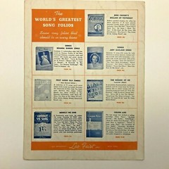1941 I Understand Vintage Sheet Music Jimmy Dorsey Mabel Wayne Kim Gannon