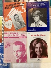 Lot Of 23 Vintage Sheet Music & Books Organ Piano Keyboard Guitar Collectible