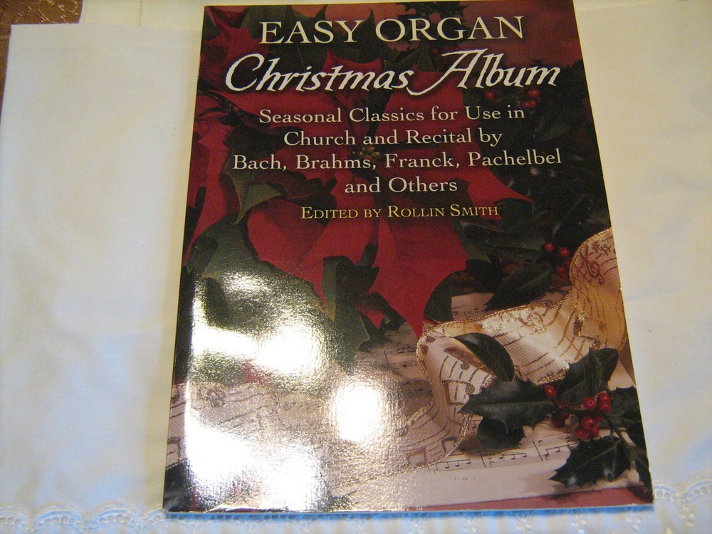 NEW Easy Organ Christmas Album Classical Composers Intermediate to Advanced