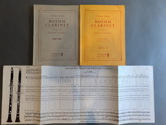 Lot of B-Flat Clarinet Sheet Music, Band Music, Method Books~Used
