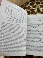 J.S. Bach: Six English And French Suites. Pocket Score. 1950 Ed