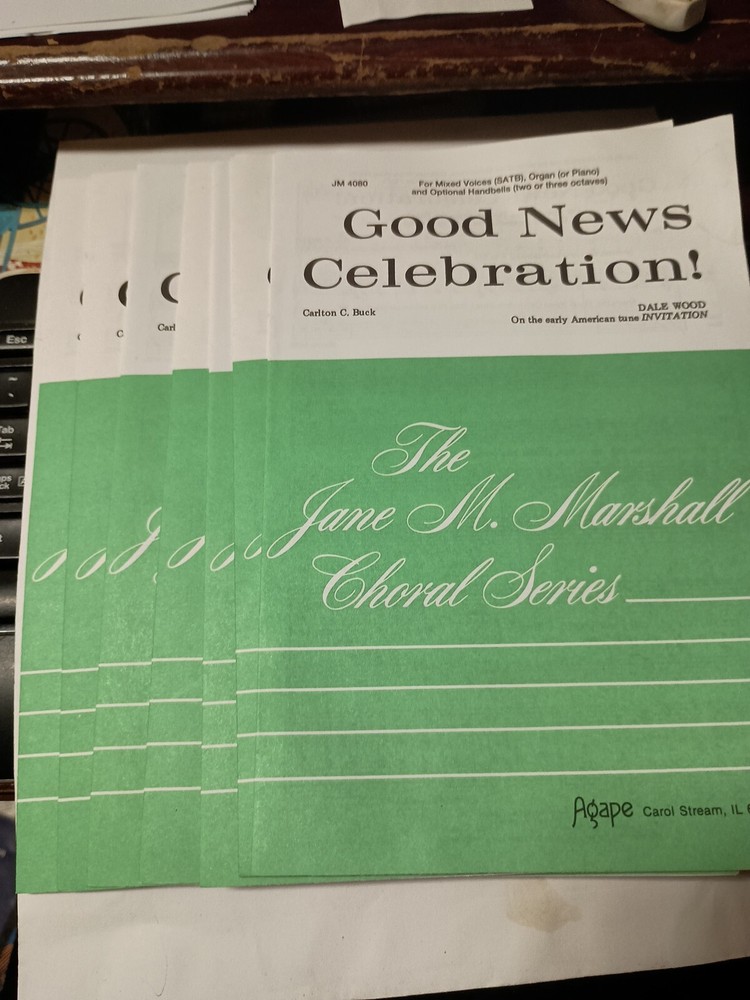 Lots of 7 Good News Celebration! Mixed Voices SATB, Organ, Piano, Handbells W1