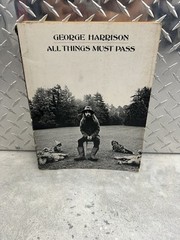 1970 GEORGE HARRISON ALL THINGS MUST PASS SHEET MUSIC Lyrics BOOK NO Poster