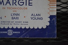 « MARGIE », title song of the 1944 20th Century Fox Film MARGIE, copyright 1920