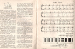 The Melody Way To Play The Piano By Otto Miessner, 1924, Beginners book