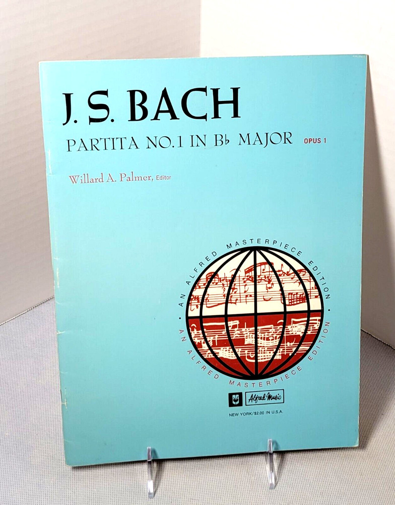J. S. Bach Partitia No.1 in B flat Major-Willar Palmer, Ed.-Alfred Masterpiece E