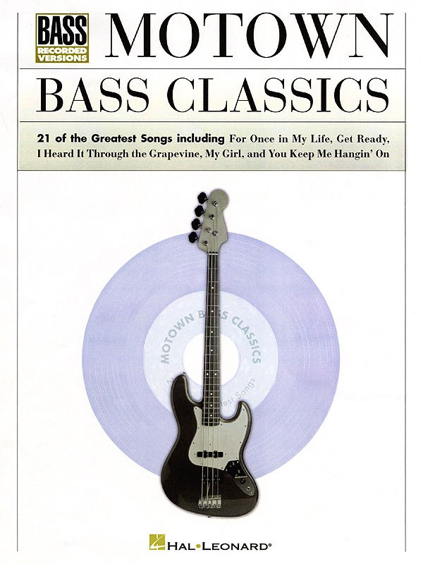 Motown Bass Classics for Bass Guitar Tab Intermediate Sheet Music Lyrics Book