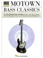 Motown Bass Classics for Bass Guitar Tab Intermediate Sheet Music Lyrics Book