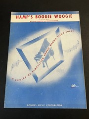 SHEET MUSIC, HAMP&rsquo;S BOOGIE WOOGIE, ROBBINS MUSIC