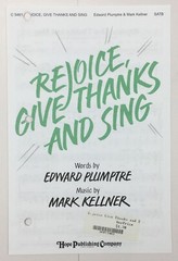 Rejoice Give Thanks And Sing SATB Chorus Piano Sheet Music By Hope Publishing